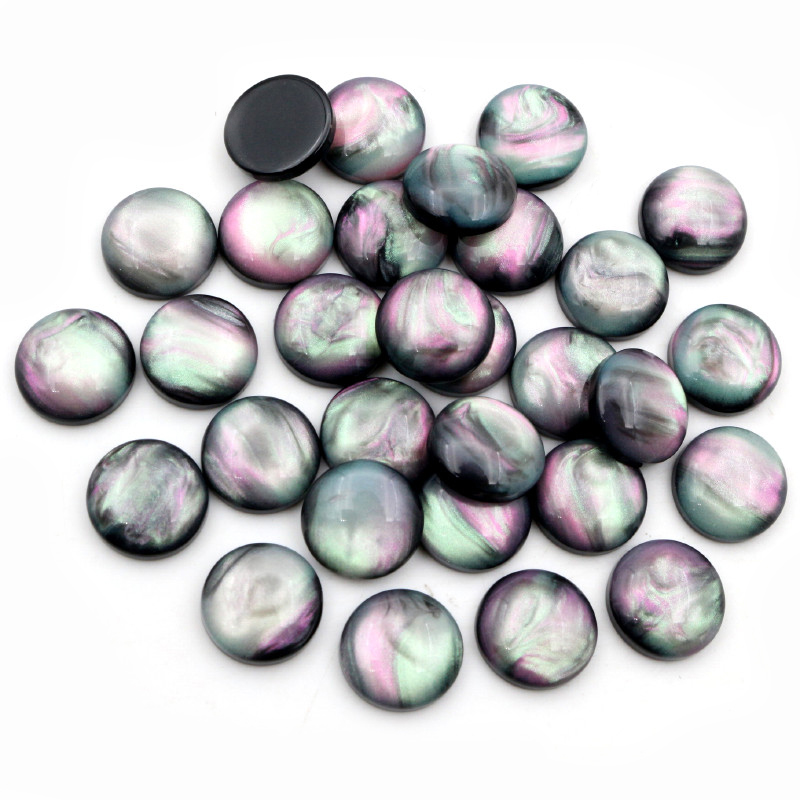 Resin Art Handmade - 40pcs 8mm 10mm 12mm Round Resin