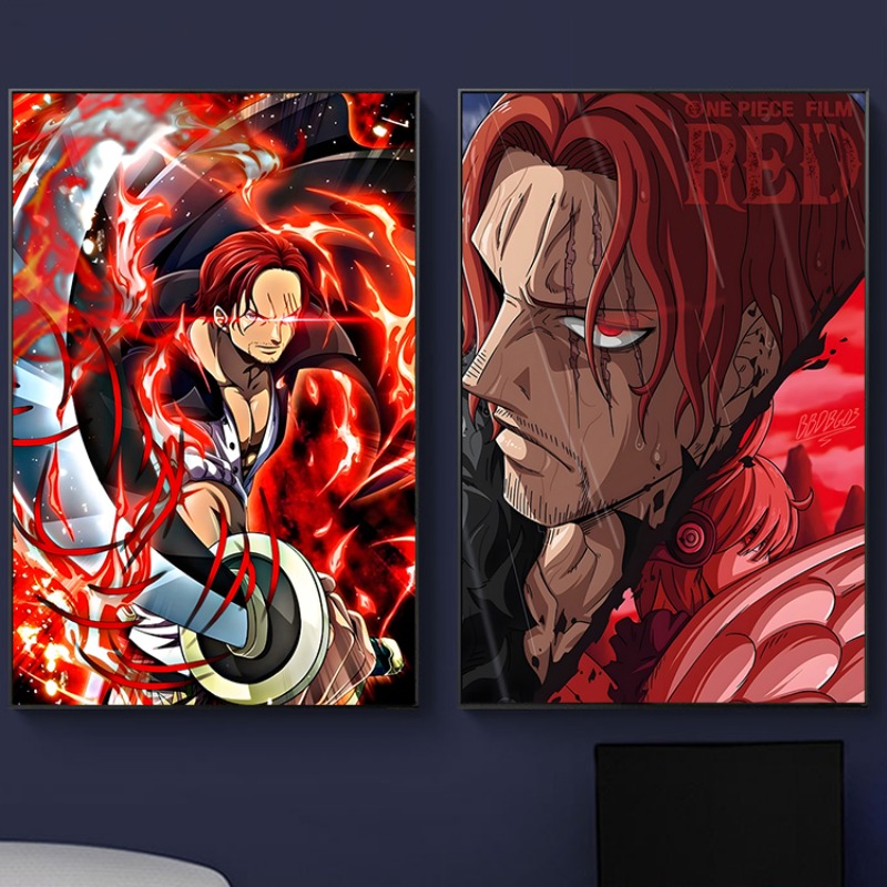 Resin Art Canvas - 2026 O-One P-Piece Four Emperors Shanks
