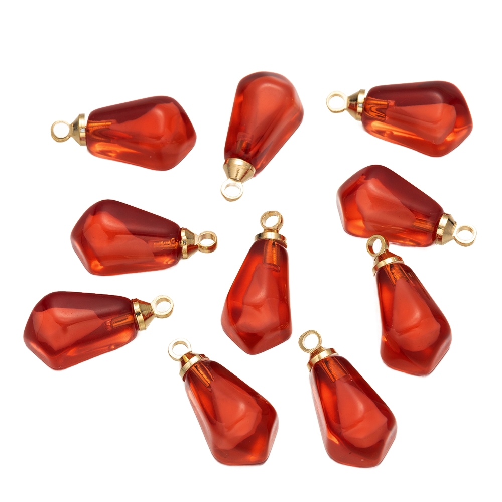 Resin Art Materials Kit - 10Pcs Resin Pomegranate Seed Food Charms