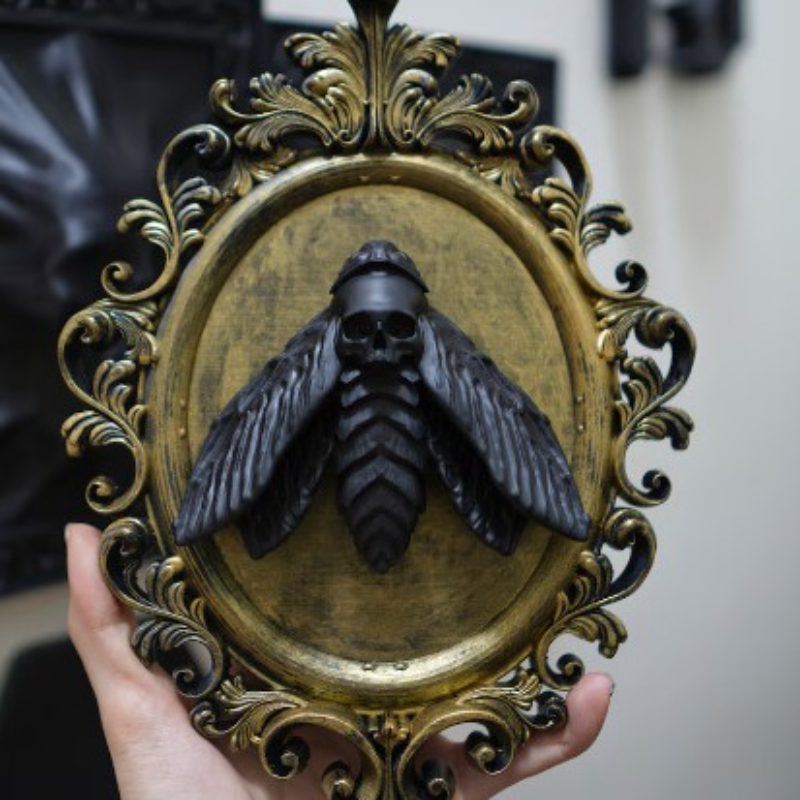 Resin Art Frame - 1pcs Gothic Art Resin Gothic Creature