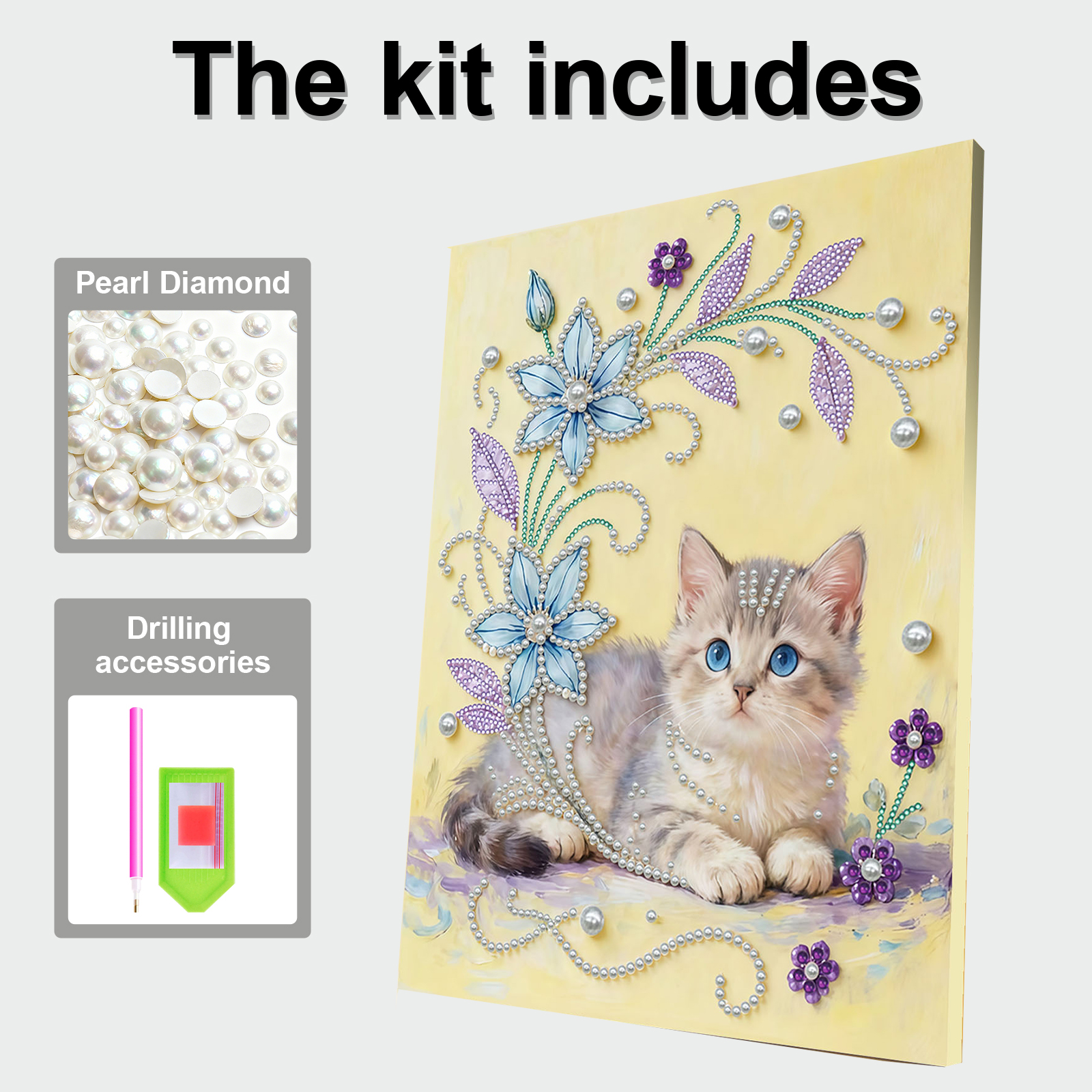 Resin Art Frame - DIY Pearl Painting Kit for Adults/Beginners