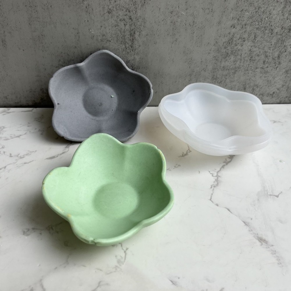 Petal Plate Dish Jewelry Plate - Resin Art Products ulasan dan harga