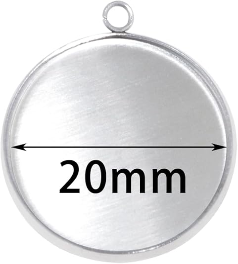 20 Pieces Stainless Steel Roun - Resin Art Materials Kit ulasan dan harga