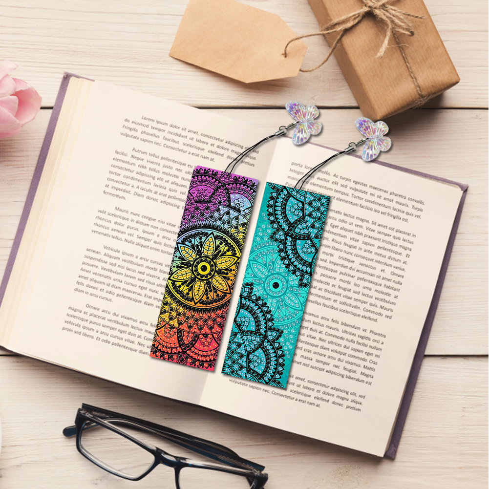 3Pcs Butterfly DIY Diamond Art - Resin Art Bookmark ulasan dan harga