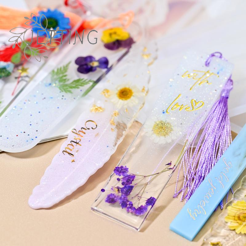 Hot Bookmark Silicone Mold Rec - Resin Art Bookmark ulasan dan harga