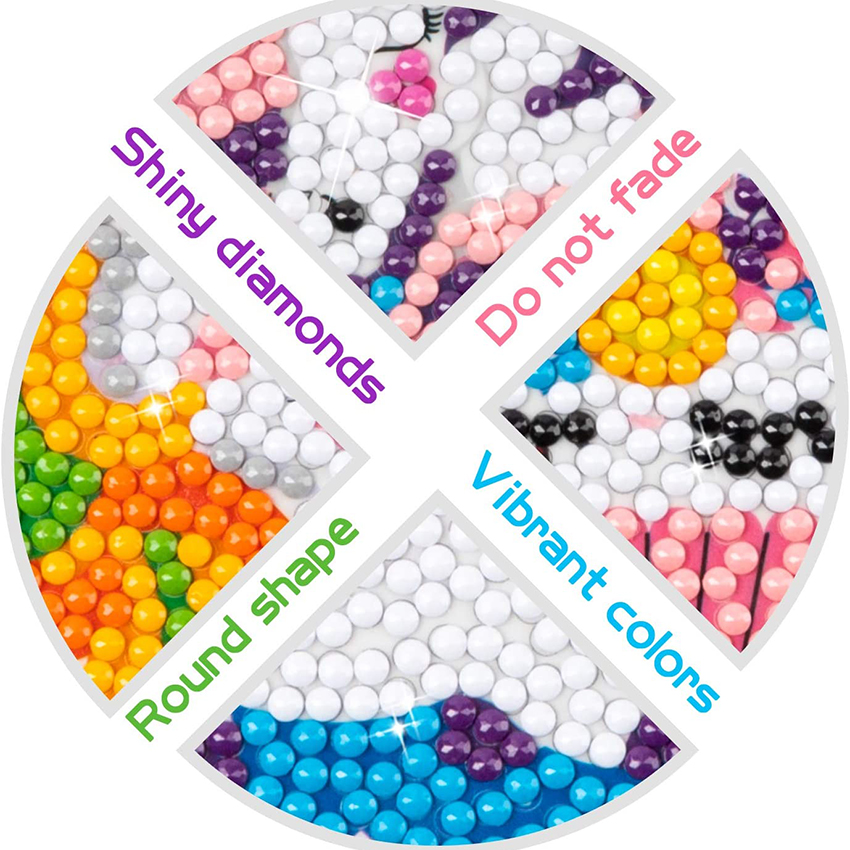 Diamond Painting Stickers 5D D - Resin Art Painting ulasan dan harga