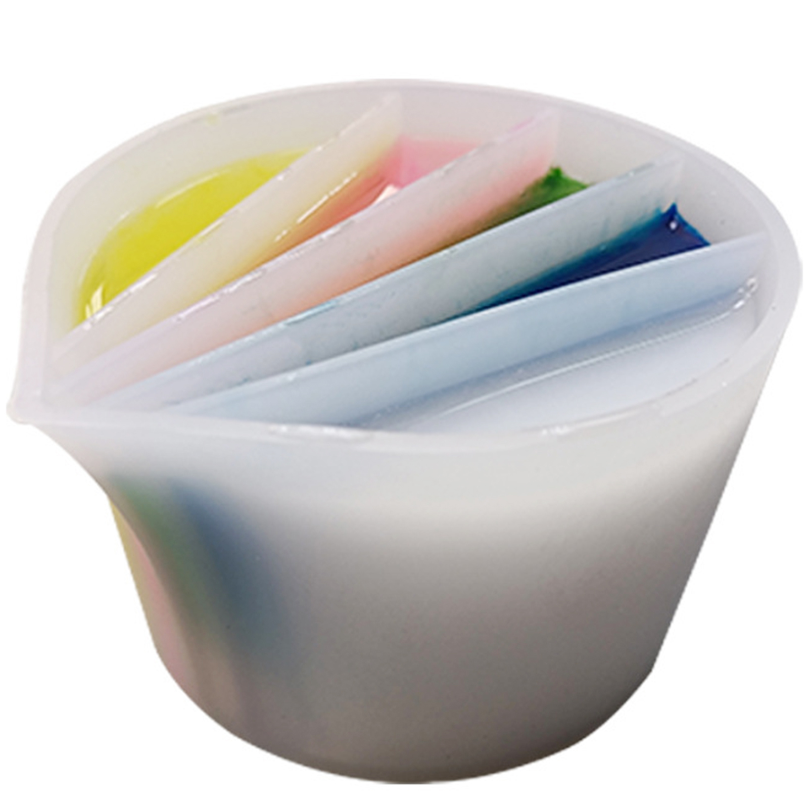 Silicone Split Mixing Cups wit - Resin Art Pouring ulasan dan harga