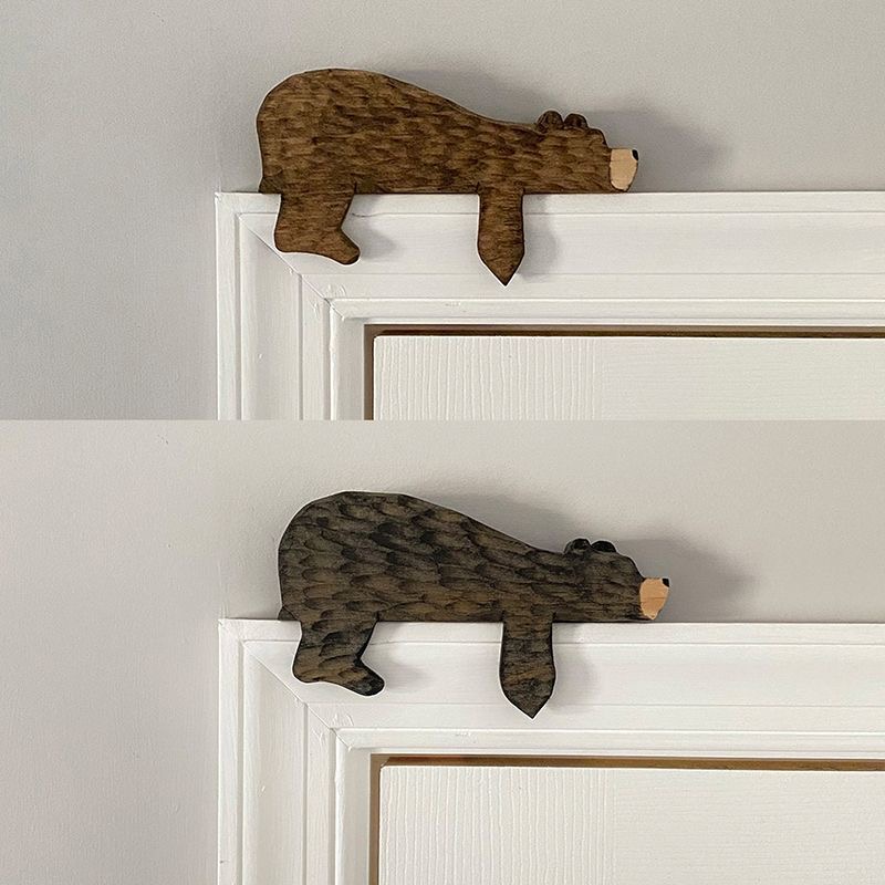 Nordic Style New Fun Wood Brow - Resin Art With Wood ulasan dan harga