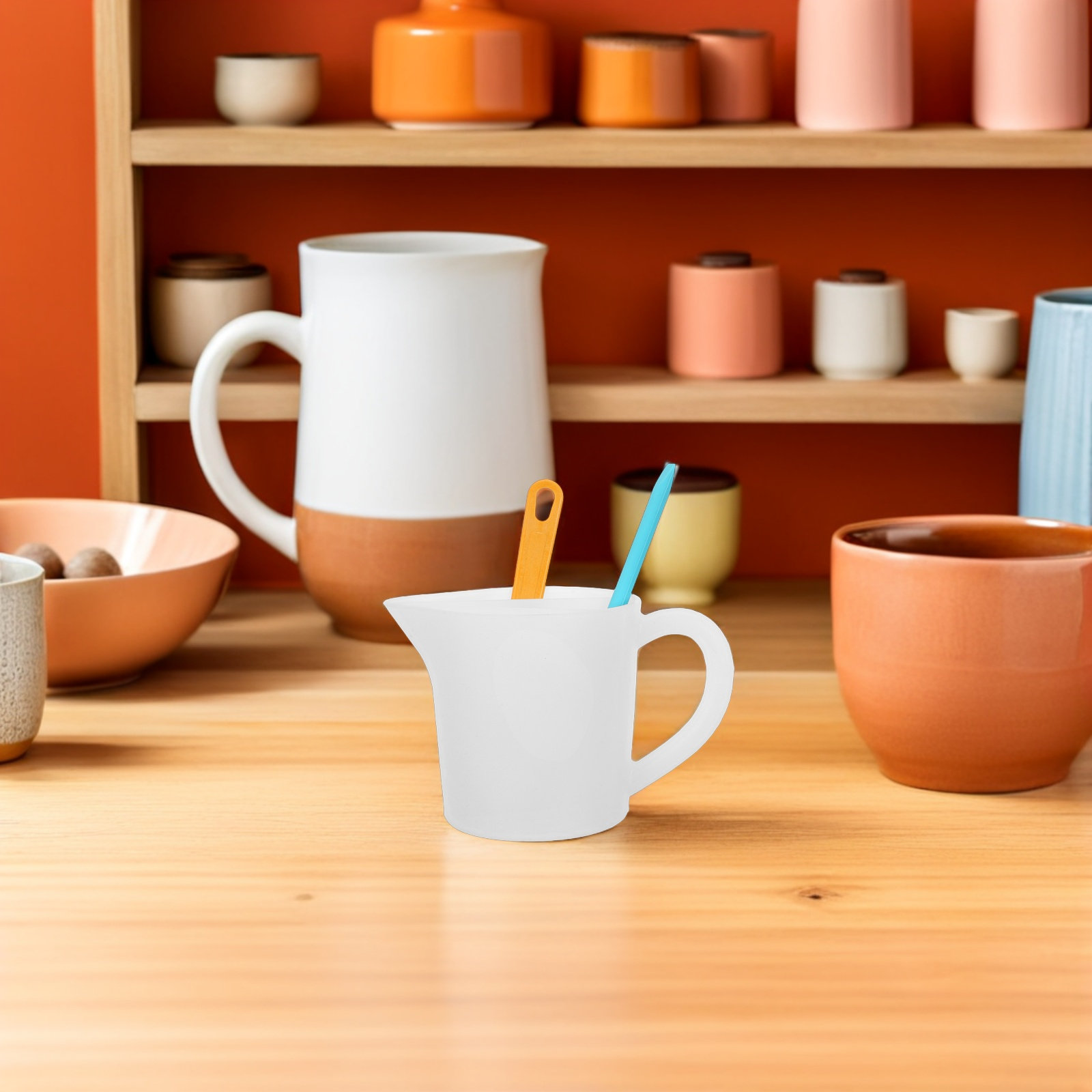1Set Split Color Measuring Cup - Resin Art Pouring ulasan dan harga