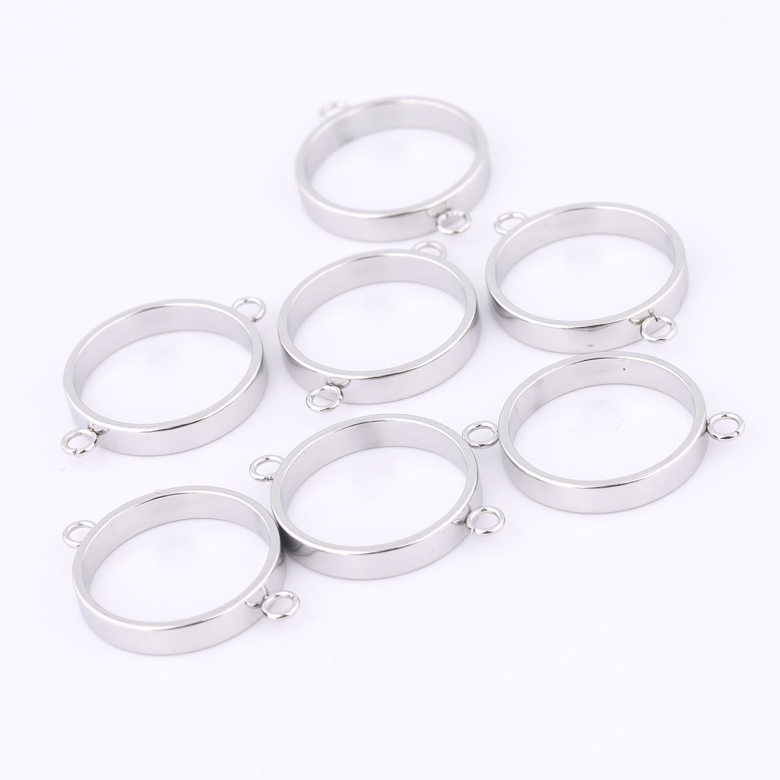 10pcs Stainless Steel 14mm Ope - Resin Art Materials Kit ulasan dan harga