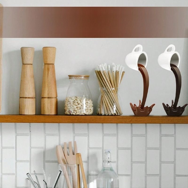 3D Coffee Cup Art Sculpture Of - Resin Art Pouring ulasan dan harga