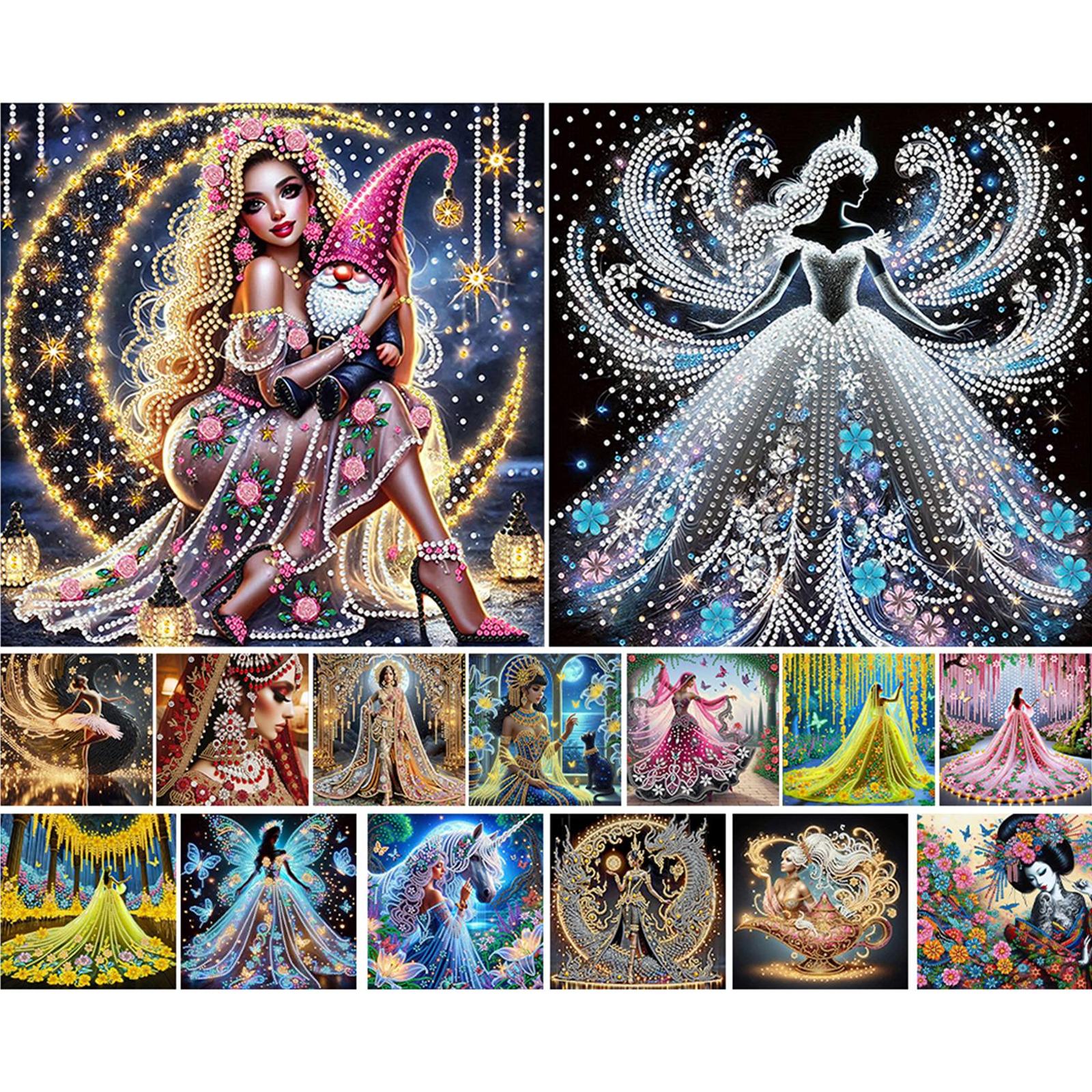 Beauty 5D DIY Diamond Art Pain - Resin Art Painting ulasan dan harga