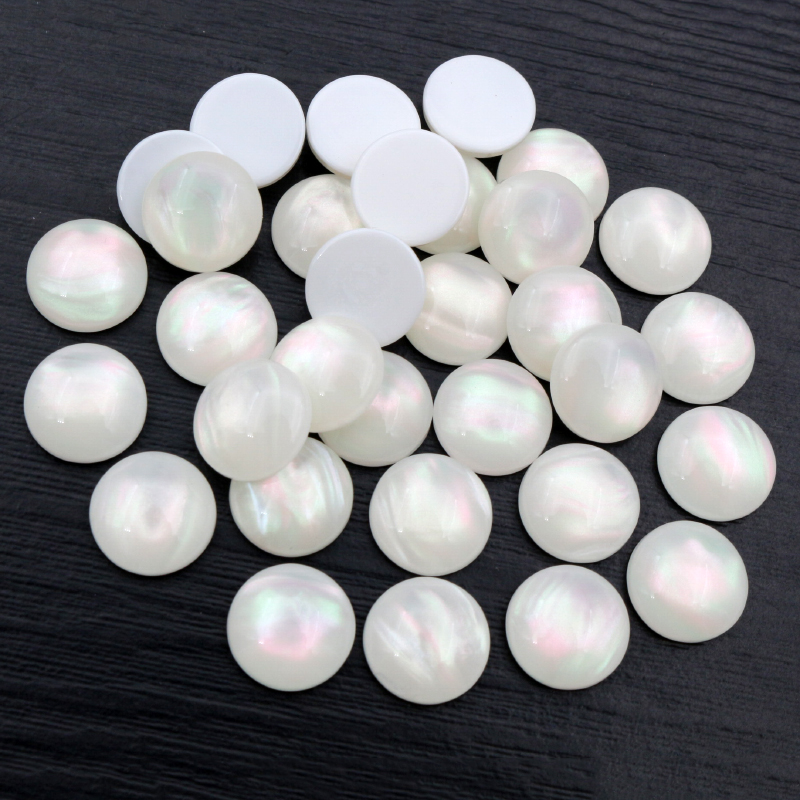 40pcs 8mm 10mm 12mm Round Resi - Resin Art Handmade ulasan dan harga