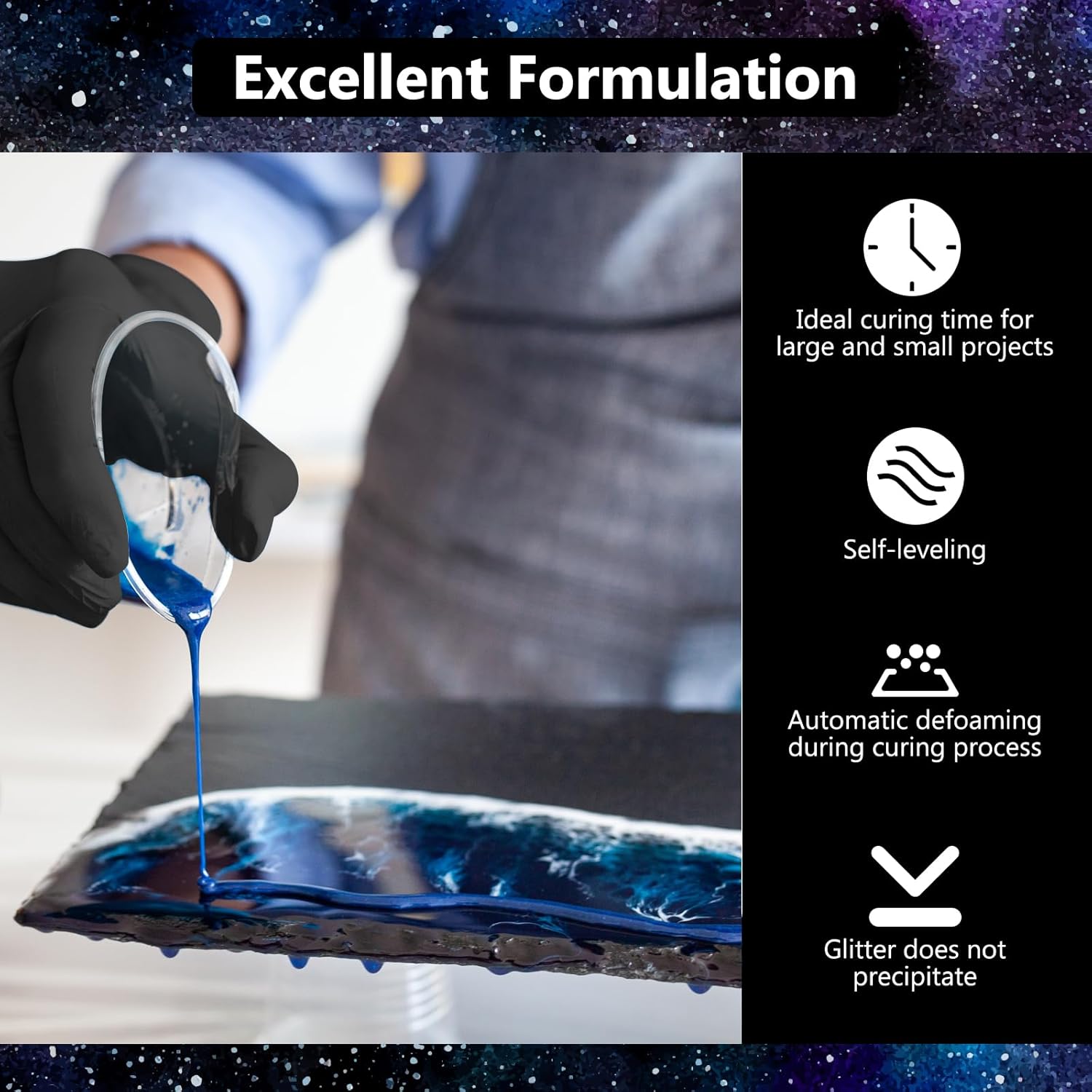 Crystal Clear Epoxy Resin Kit  - Resin Art With Wood ulasan dan harga