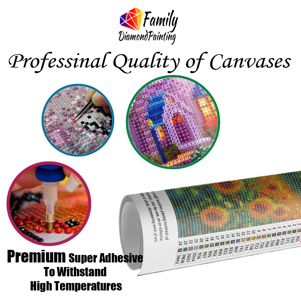 Diamond Painting Family Colorf - Resin Art Painting ulasan dan harga