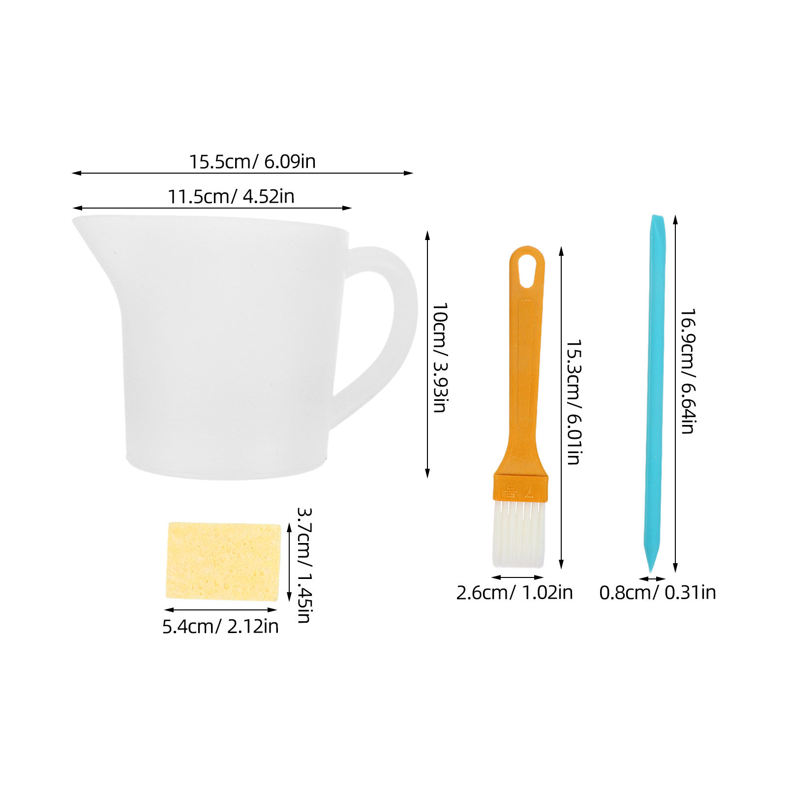 1Set Silicone Paint Pouring Cu - Resin Art Pouring ulasan dan harga