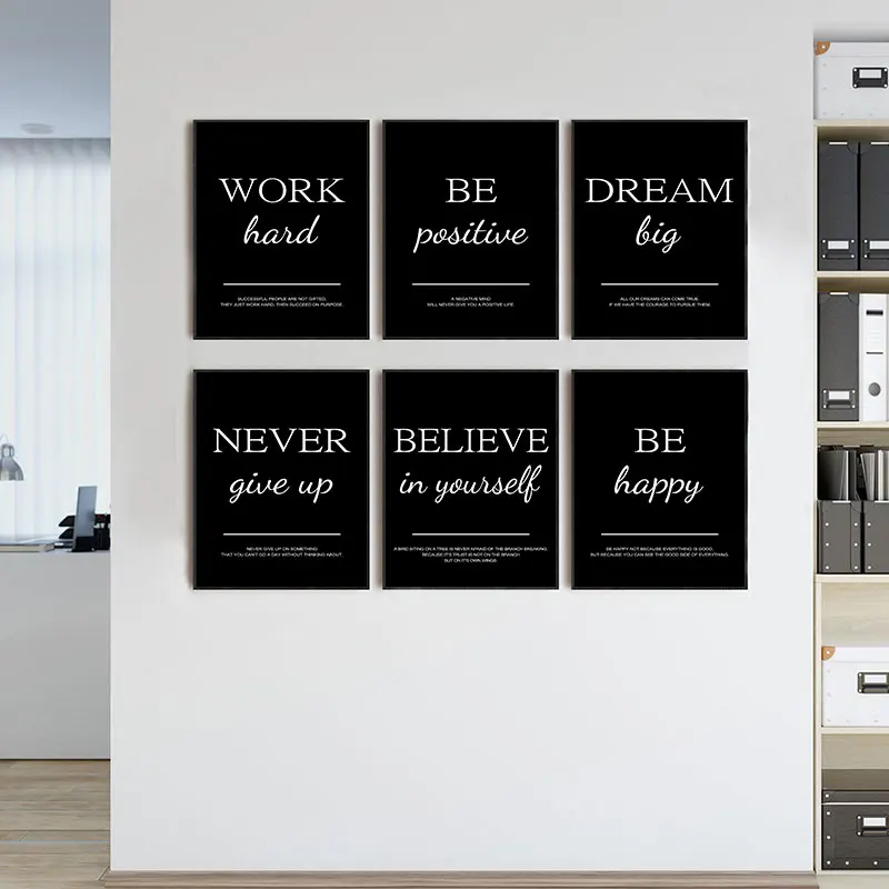 Modern Simple Inspirational Qu - Resin Art Quote ulasan dan harga