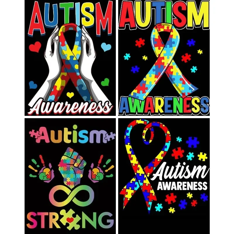 5d Autism Quotes Diamond Paint - Resin Art Quote ulasan dan harga