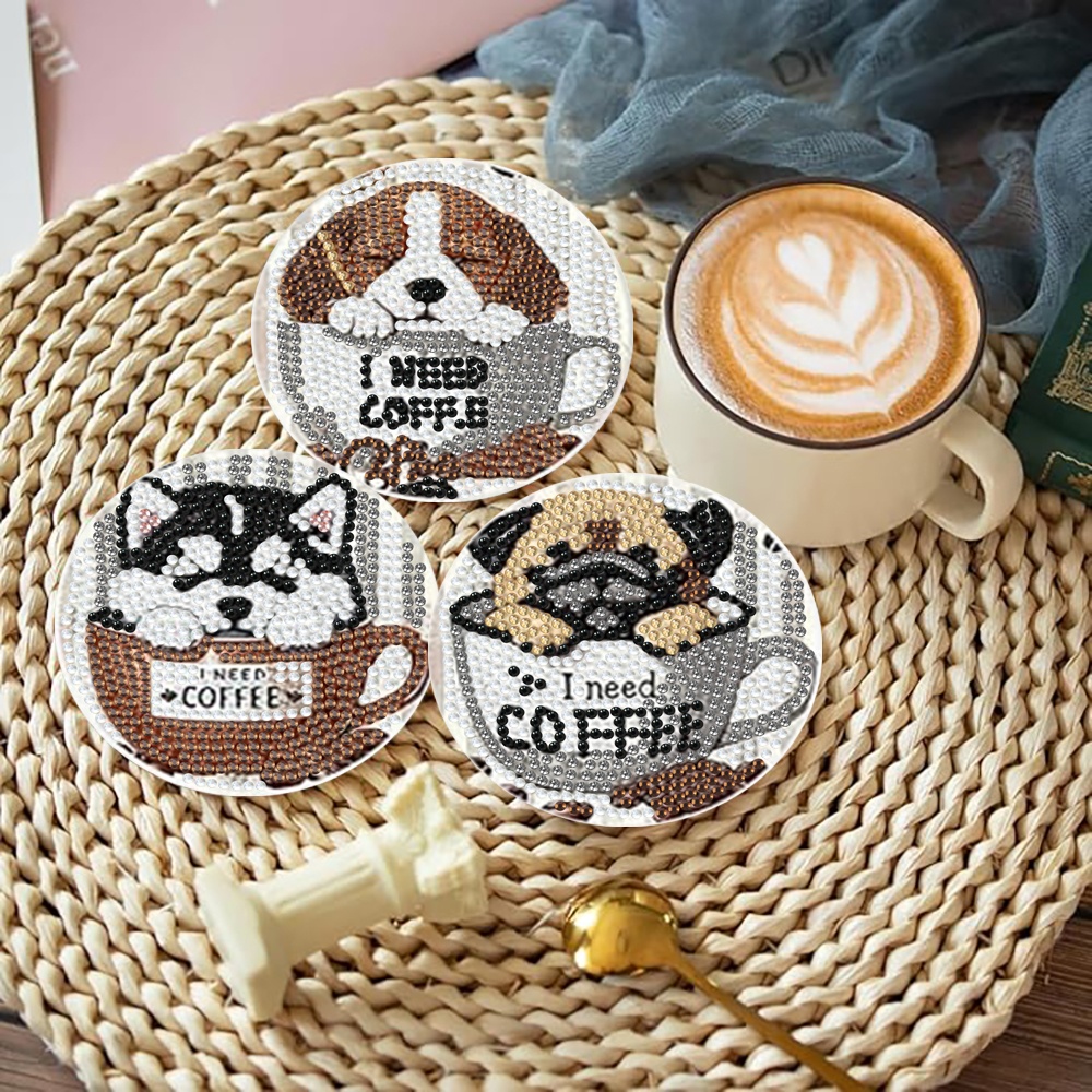 8 pieces/set of diamond painti - Resin Art Canvas ulasan dan harga