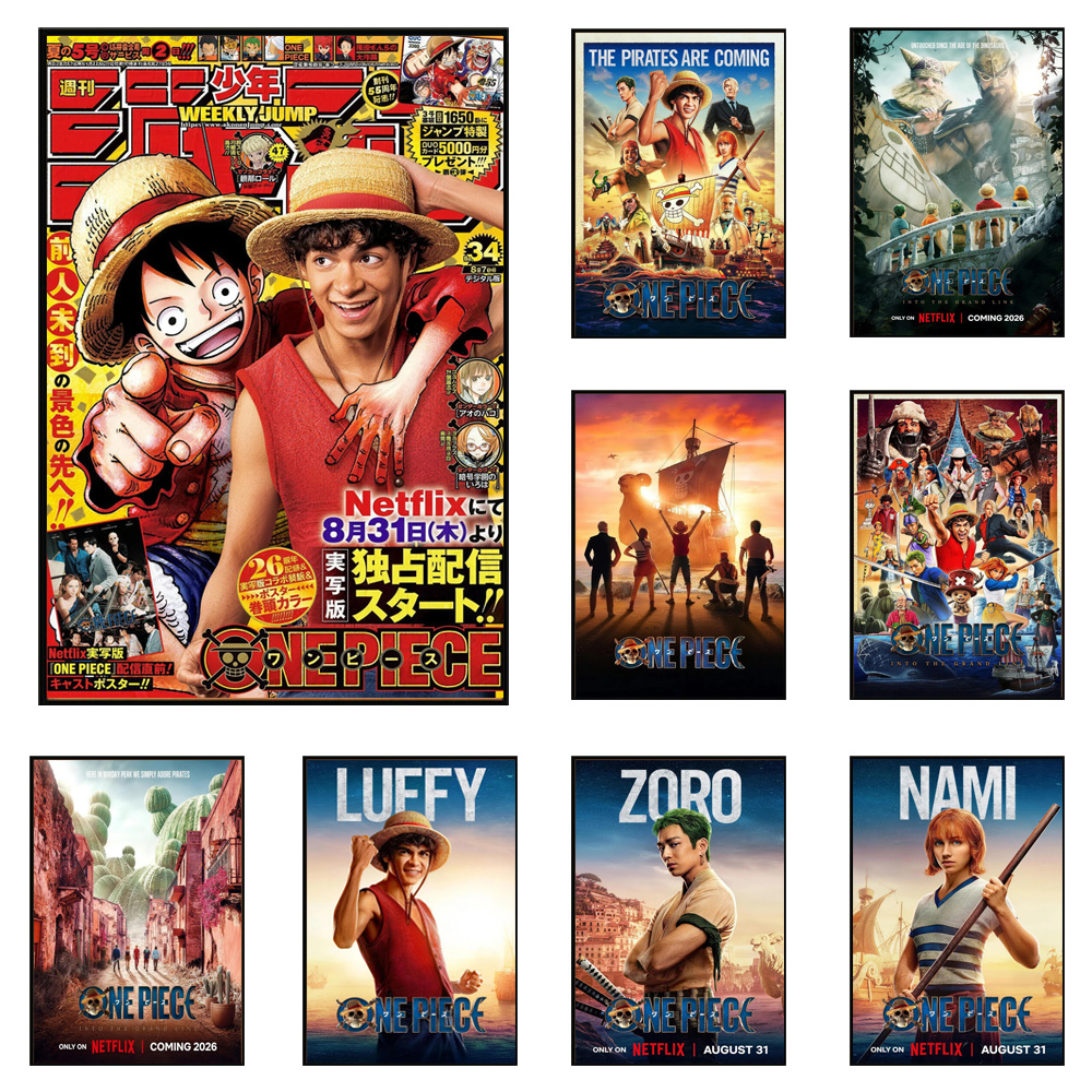 2026  Pop Manga One Piece Live - Resin Art Canvas ulasan dan harga