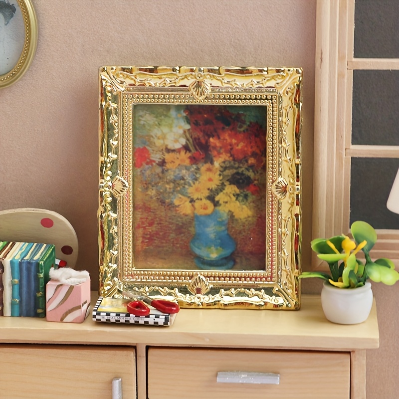1Pcs miniature simulation oil  - Resin Art Frame ulasan dan harga