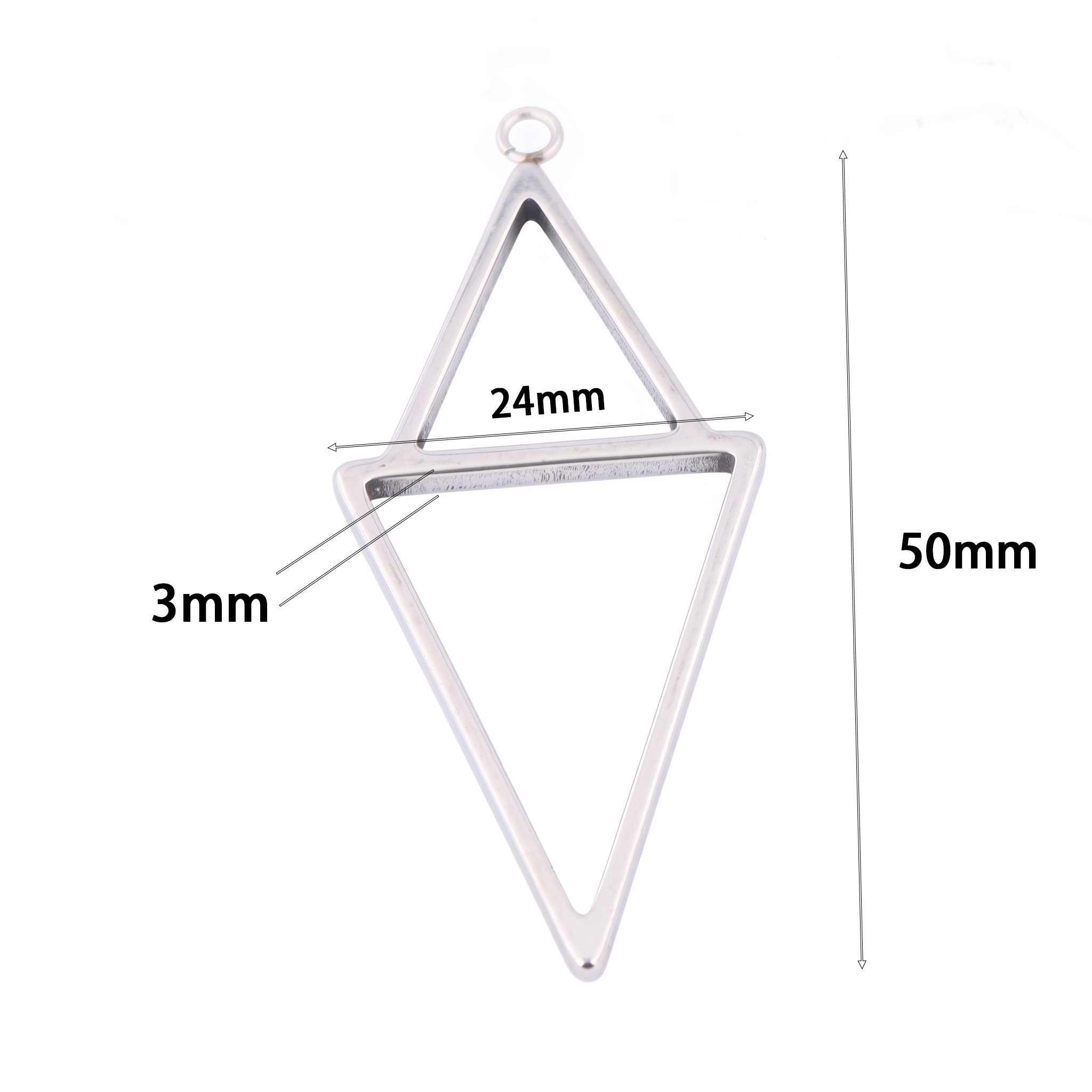10pcs Square Triangle 3mm Thic - Resin Art Materials Kit ulasan dan harga