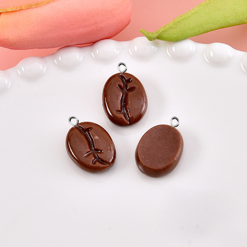 10pcs Coffee Beans Resin Penda - Resin Art Materials Kit ulasan dan harga