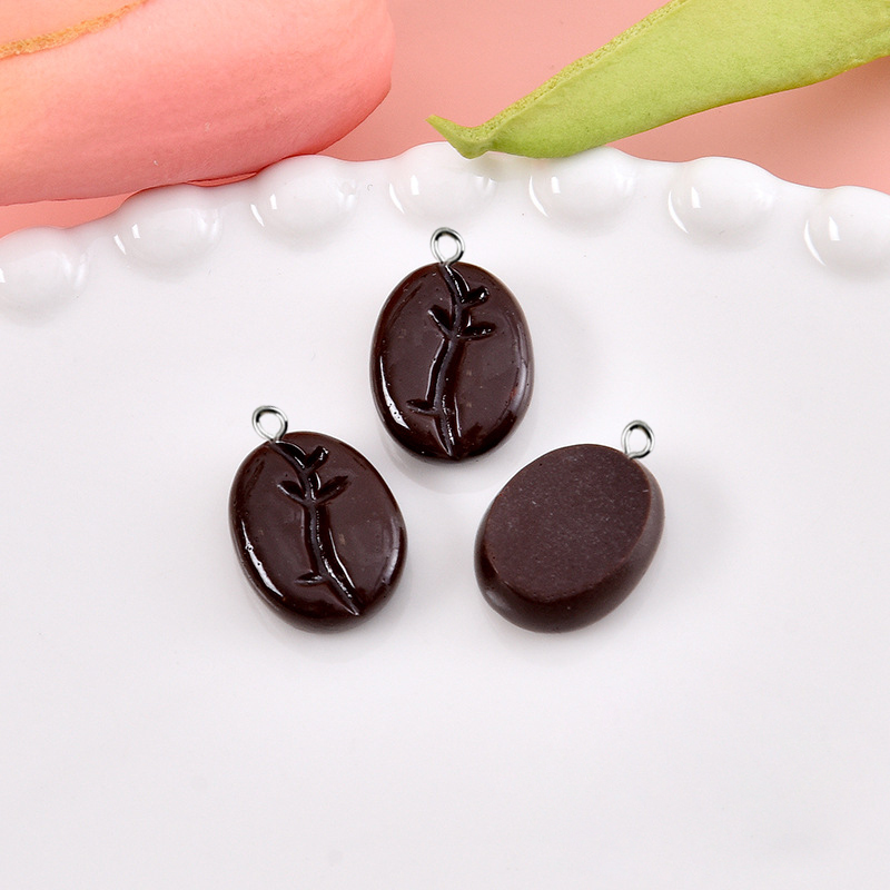 10pcs Coffee Beans Resin Penda - Resin Art Materials Kit ulasan dan harga