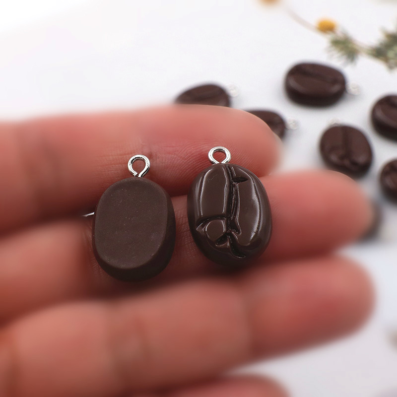 10pcs Coffee Beans Resin Penda - Resin Art Materials Kit ulasan dan harga