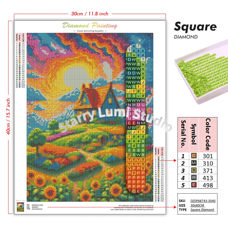 Hatsune Miku Diamond painting  - Resin Art And Craft ulasan dan harga