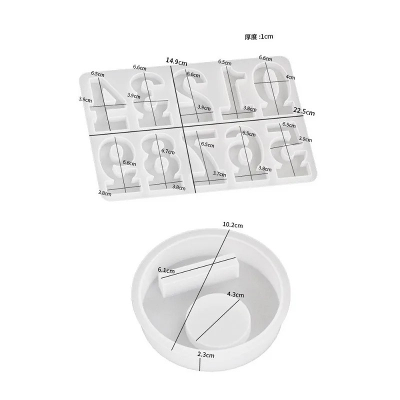 2pc Birthday Cake Silicones Mo - Resin Art And Craft ulasan dan harga