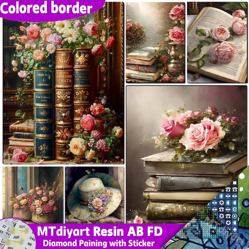 AB FD Resin Diamond Painting M - Resin Art Guide Book ulasan dan harga