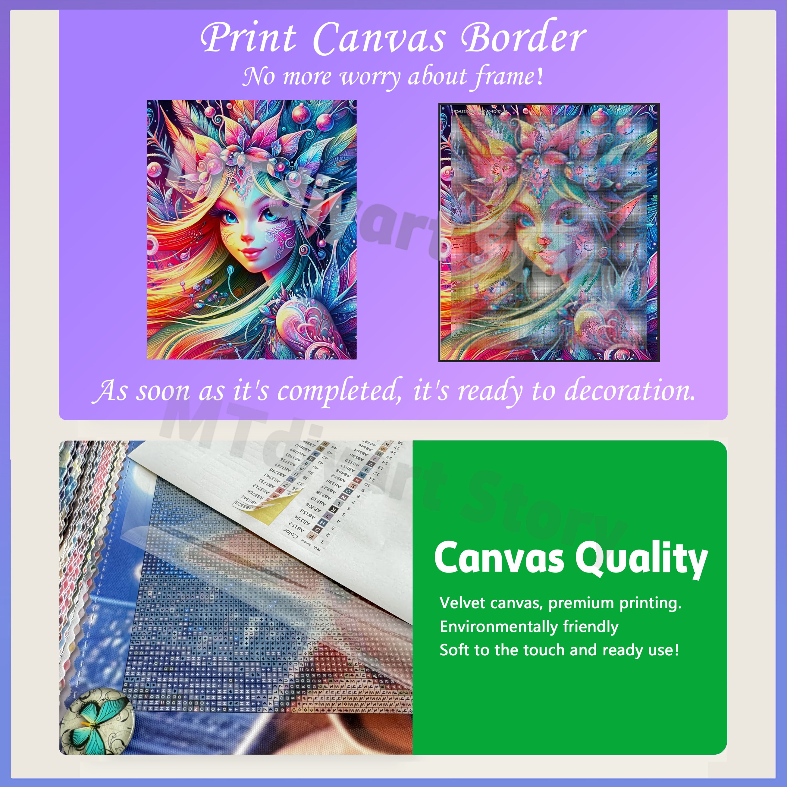 AB FD Resin Diamond Painting M - Resin Art Guide Book ulasan dan harga