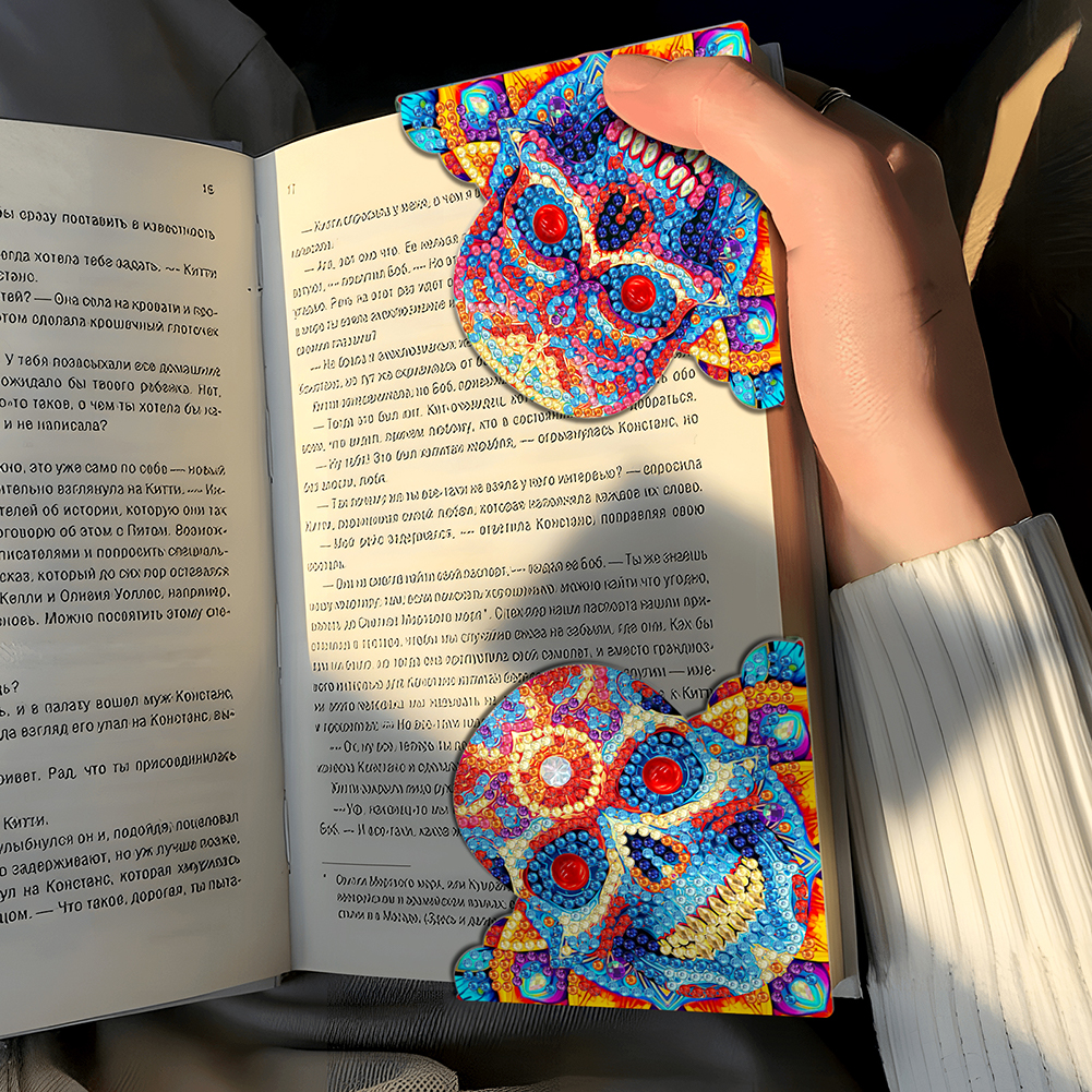 4PCS Diamond Painting Bookmark - Resin Art Bookmark ulasan dan harga