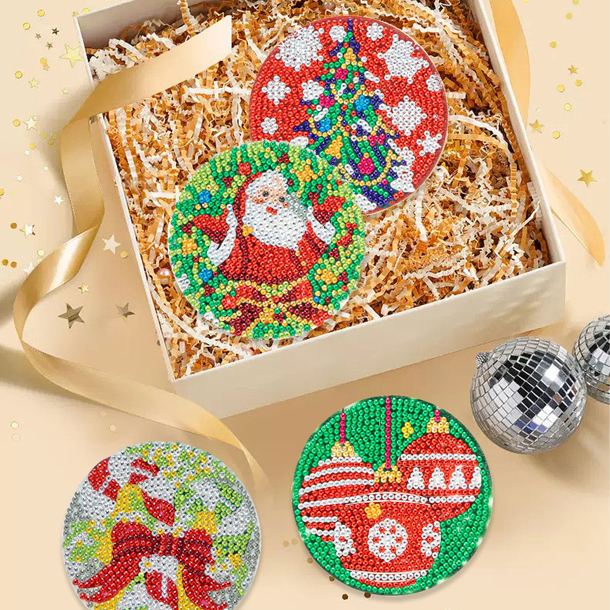 GATYZTORY 6pcs/Set DIY Diamond - Resin Art With Wood ulasan dan harga