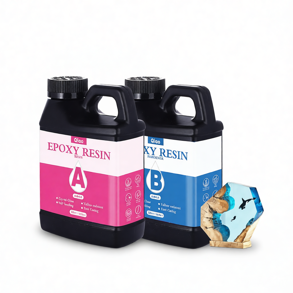 1:1 Crystal Clear Epoxy Resin  - Resin Art With Wood ulasan dan harga