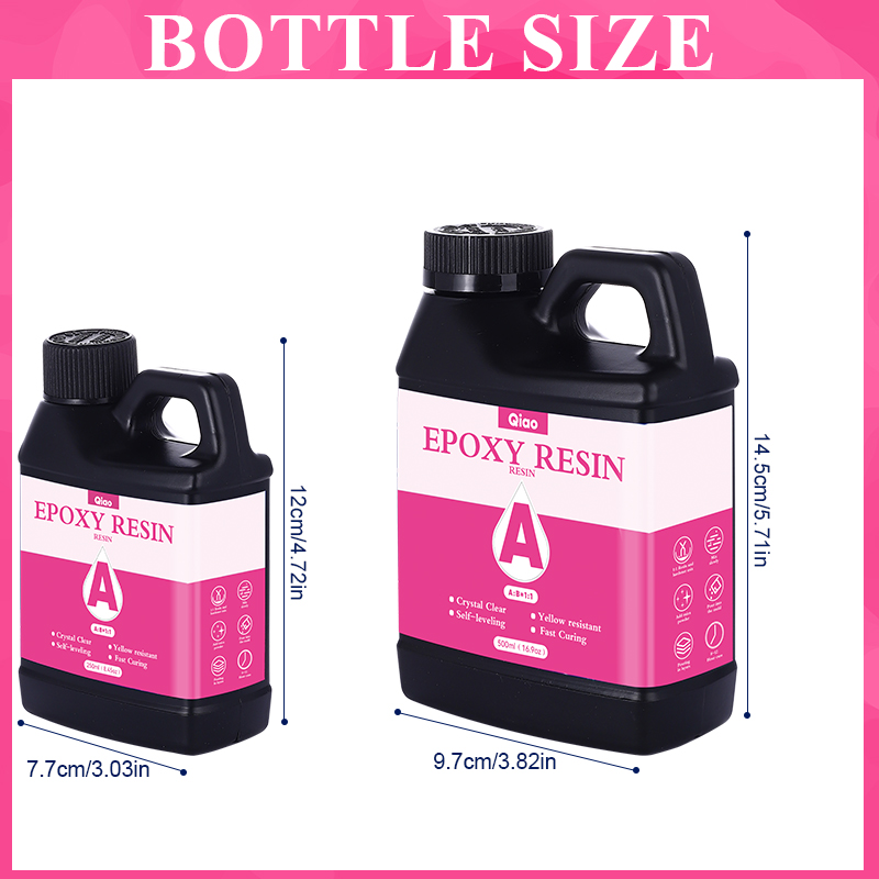 1:1 Crystal Clear Epoxy Resin  - Resin Art With Wood ulasan dan harga