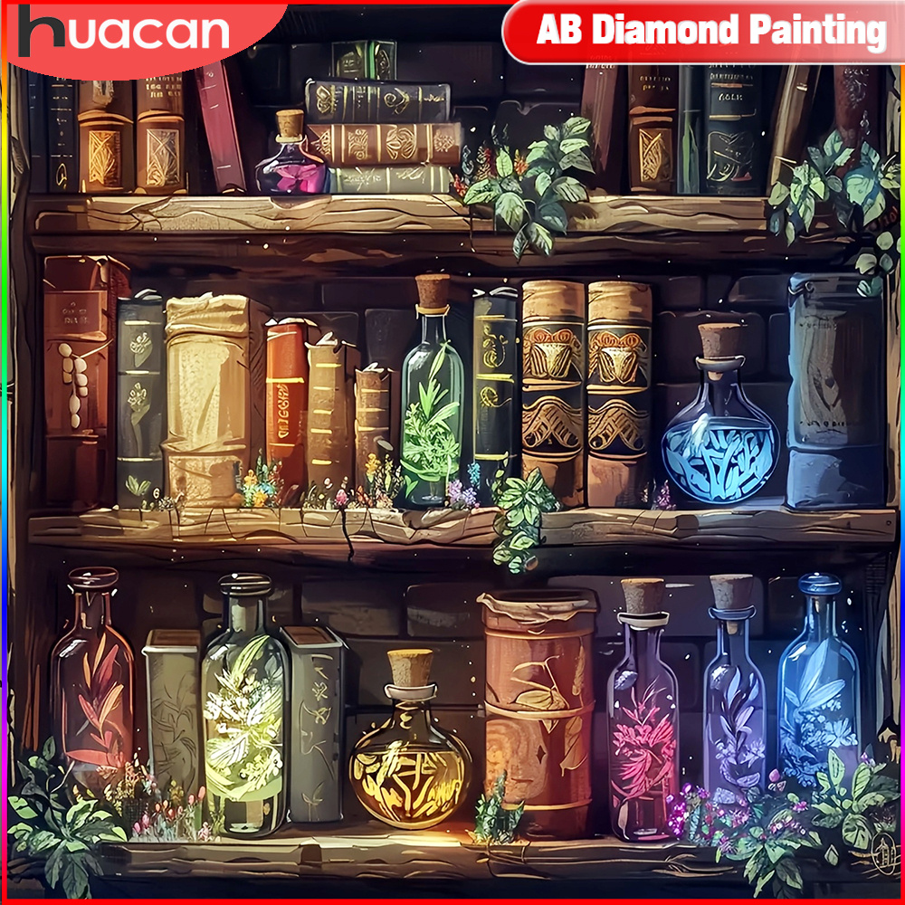 HUACAN Diamond Embroidery Cart - Resin Art Guide Book ulasan dan harga