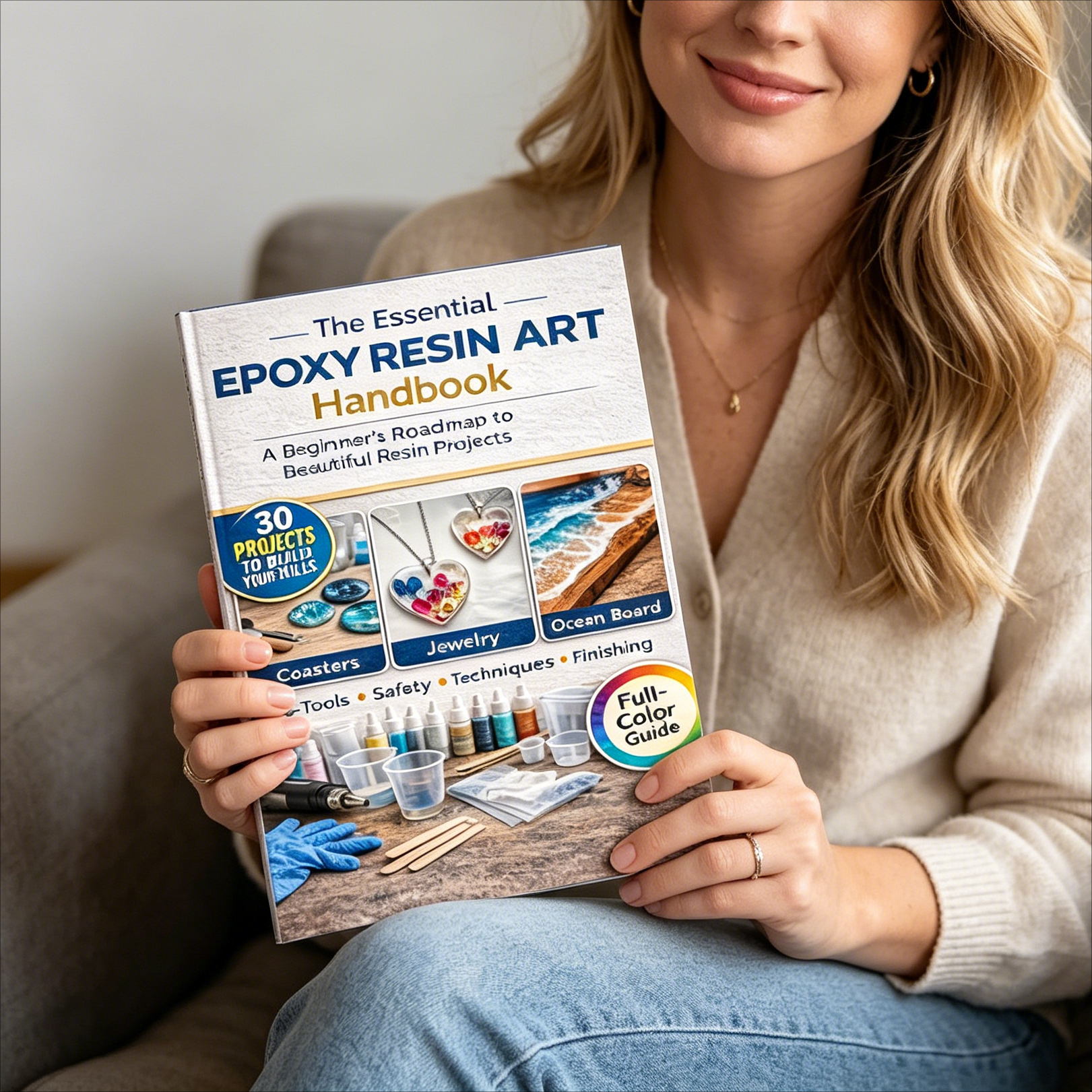Epoxy Resin Art Book Guide for - Resin Art Guide Book ulasan dan harga
