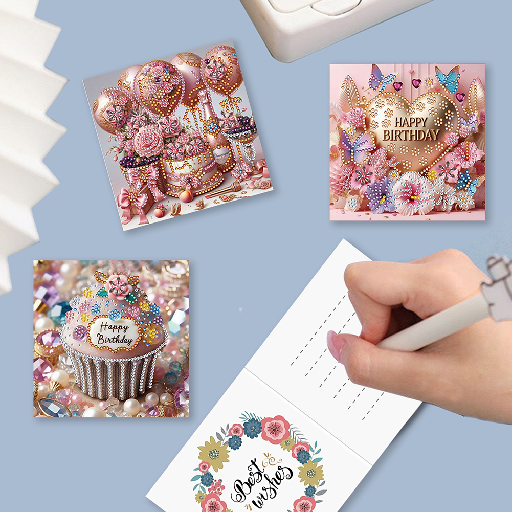 Diamond Painting Gift Card DIY - Resin Art Bookmark ulasan dan harga
