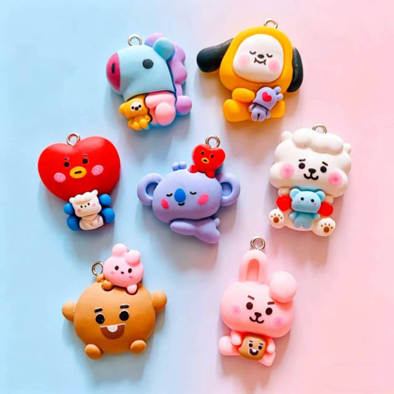 70PCS Kawaii Dog Bunny Cute Re - Resin Art Handmade ulasan dan harga