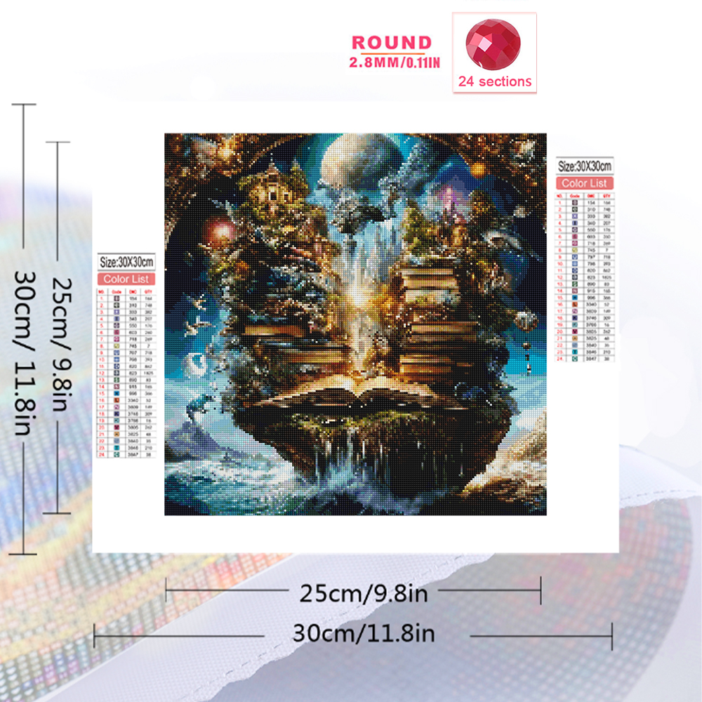 Evershine DIY Diamond Painting - Resin Art Guide Book ulasan dan harga