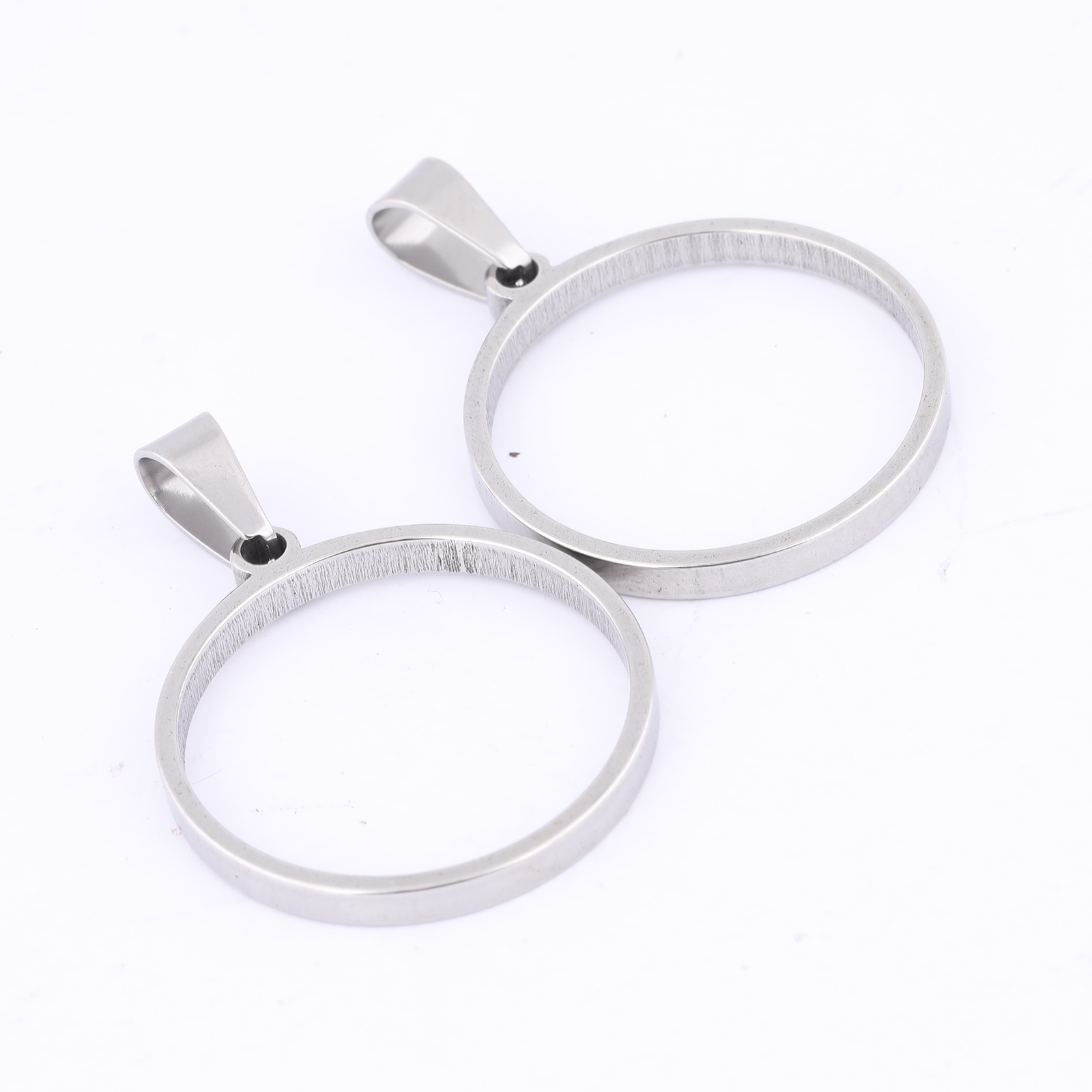 10pcs 25mm Round Open Bezel Ch - Resin Art Materials Kit ulasan dan harga