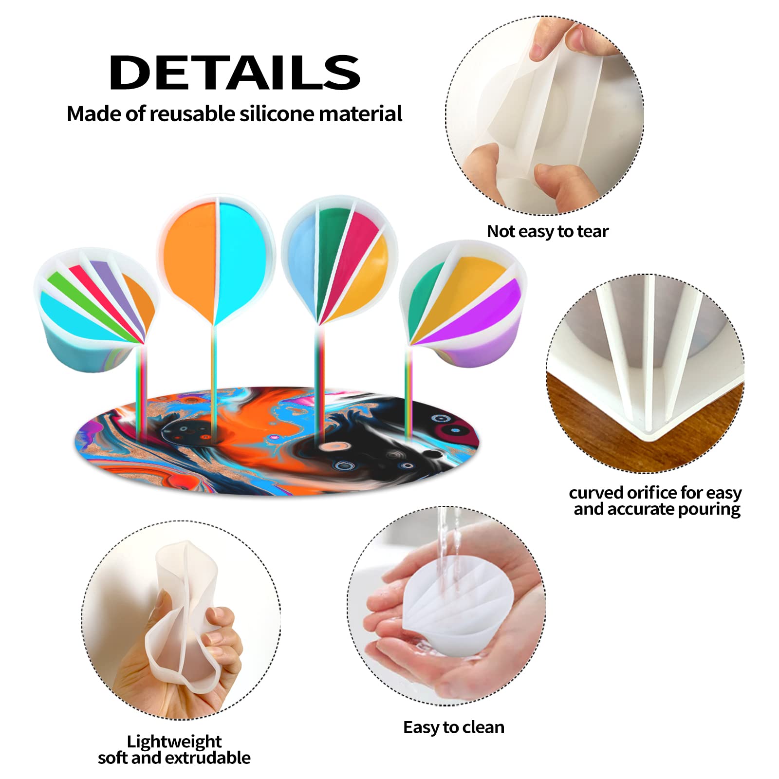 Split Cup For Paint Pouring Re - Resin Art Pouring ulasan dan harga