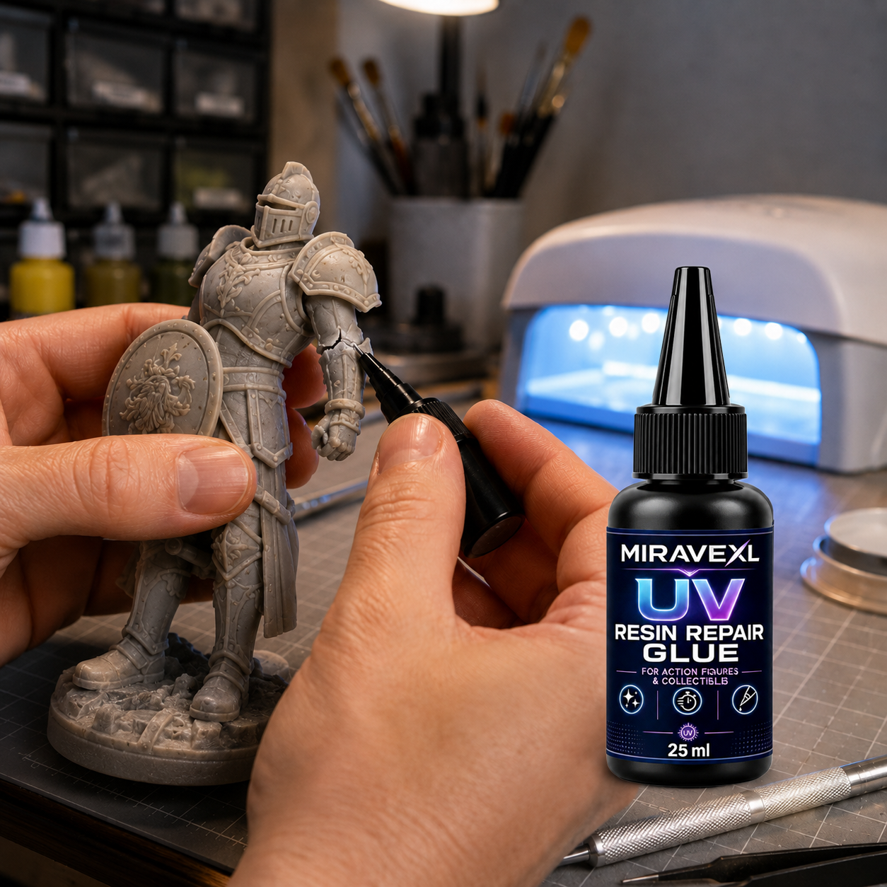 25g MIRAVEXL  UV Epoxy Resin G - Resin Art Products ulasan dan harga