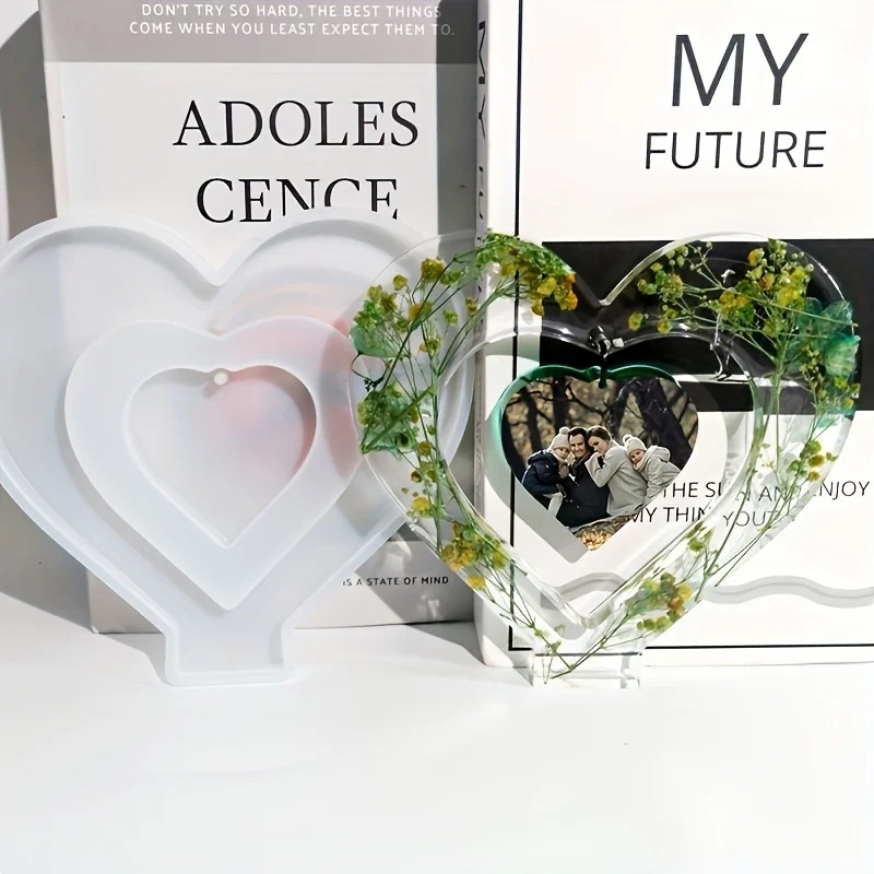 Heart Resin Molds, 2 Pieces Lo - Resin Art Frame ulasan dan harga