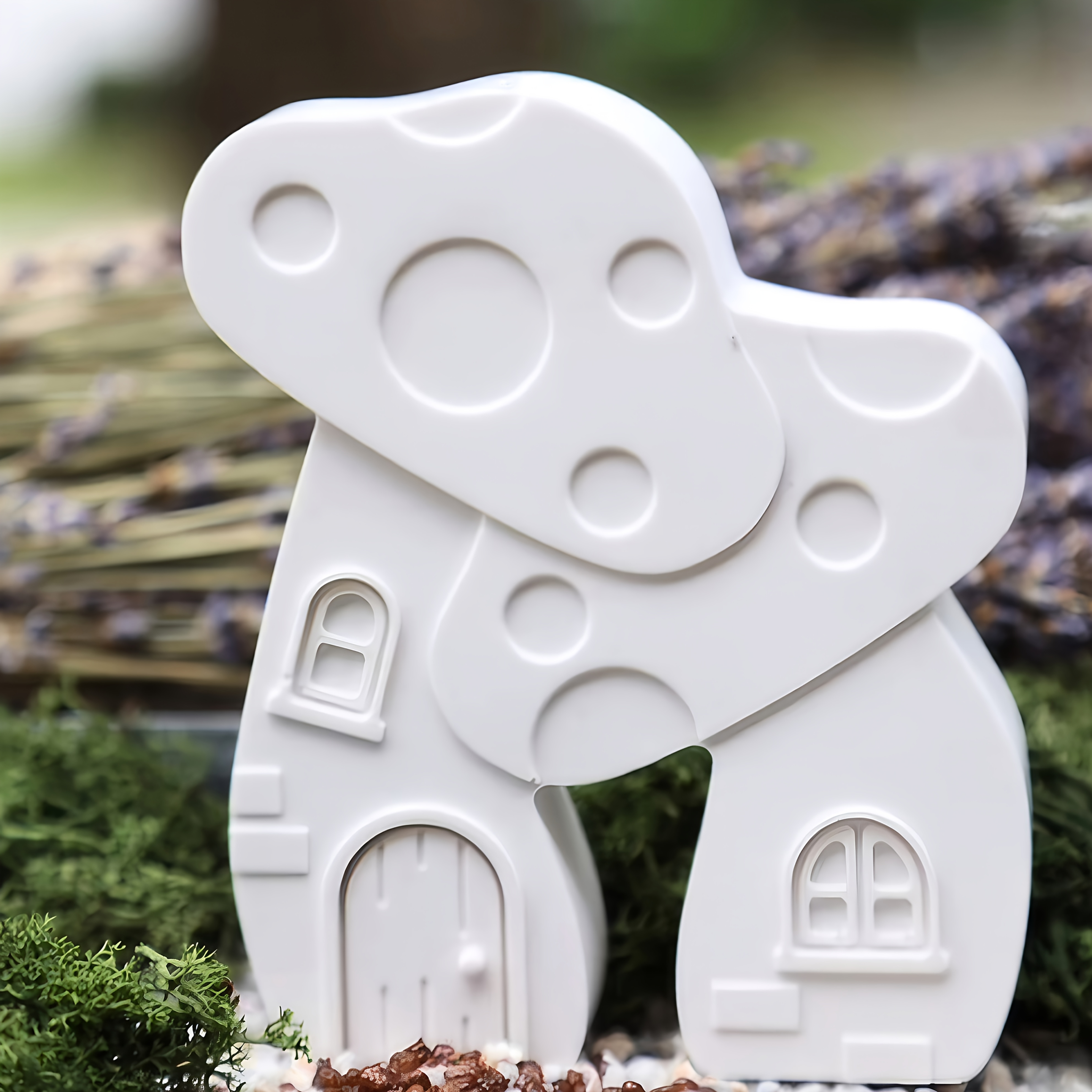 Mushroom House Mold - Cute Mus - Resin Art Products ulasan dan harga