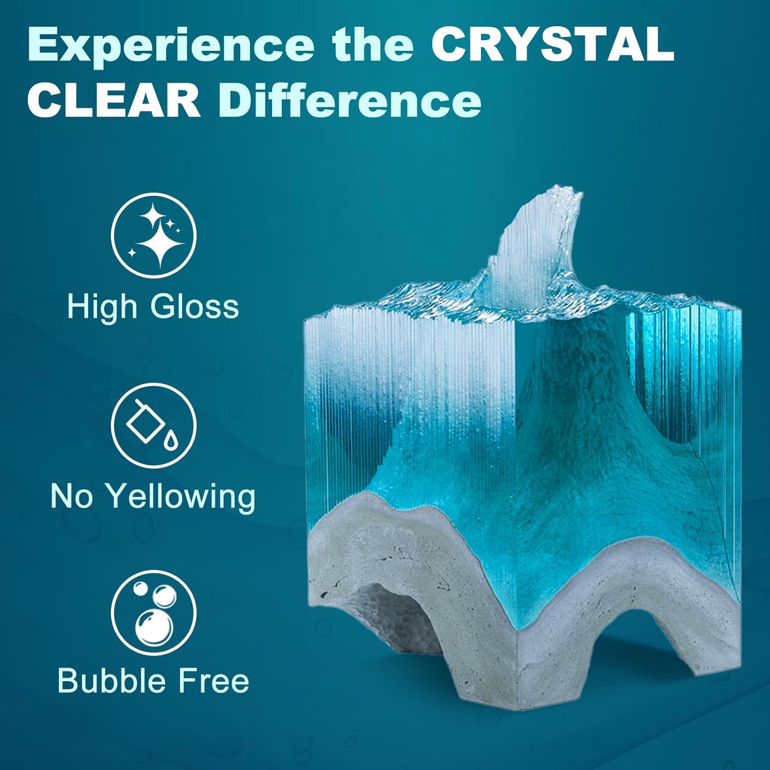 Deep Pour Epoxy Resin Clear Ep - Resin Art Pouring ulasan dan harga