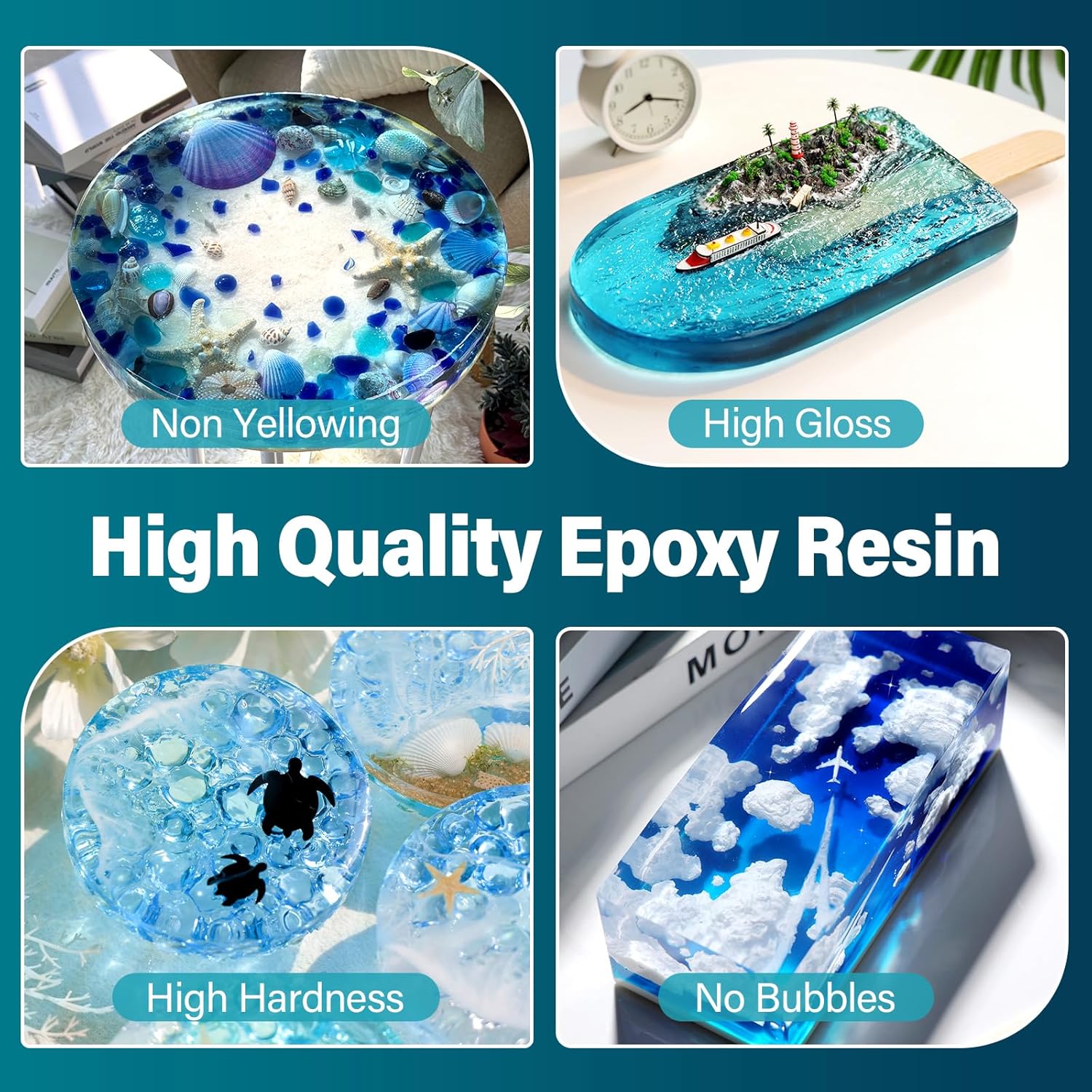 Deep Pour Epoxy Resin Clear Ep - Resin Art Pouring ulasan dan harga
