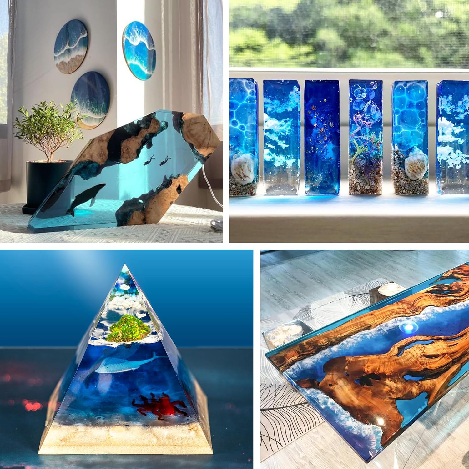 Deep Pour Epoxy Resin Clear Ep - Resin Art Pouring ulasan dan harga